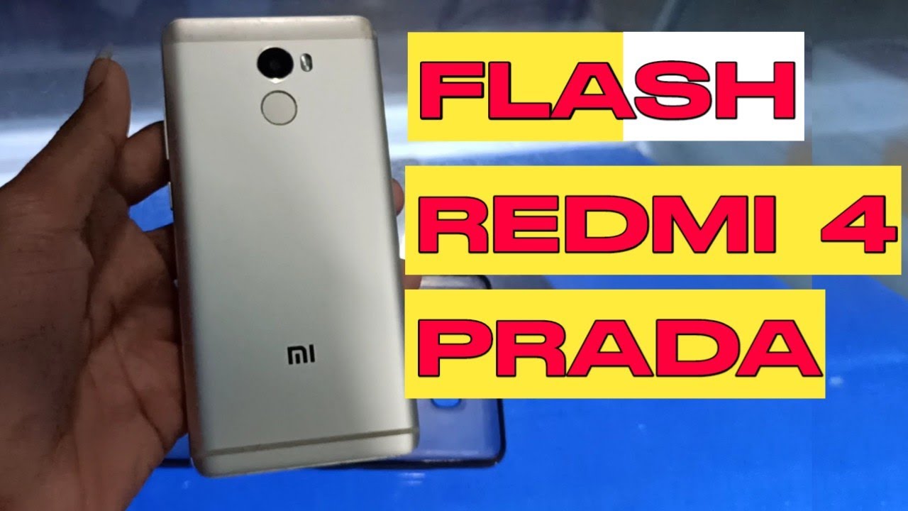 Flashing Xiaomi Redmi 4 (PRADA) Bootloop, StukLogo 100% working