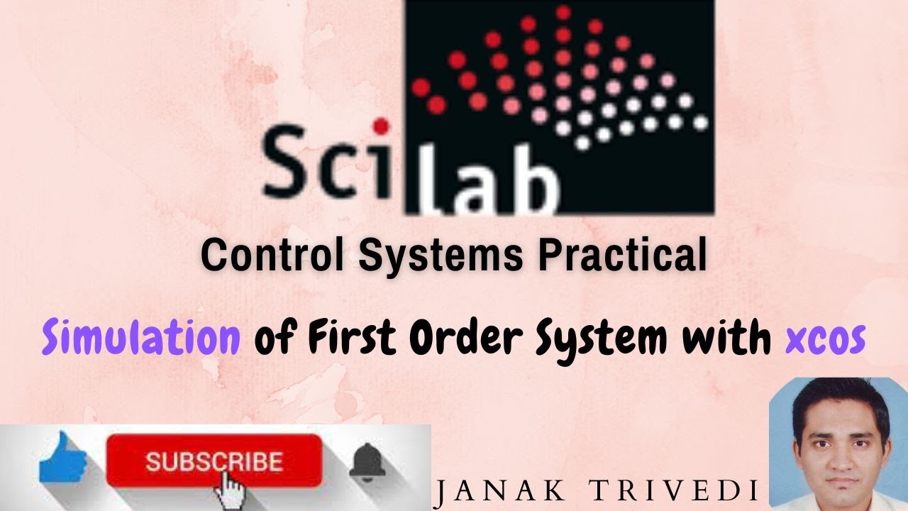 Highlight of Simulation of first order System with Xcos | #xcos #scilab #controlsystems