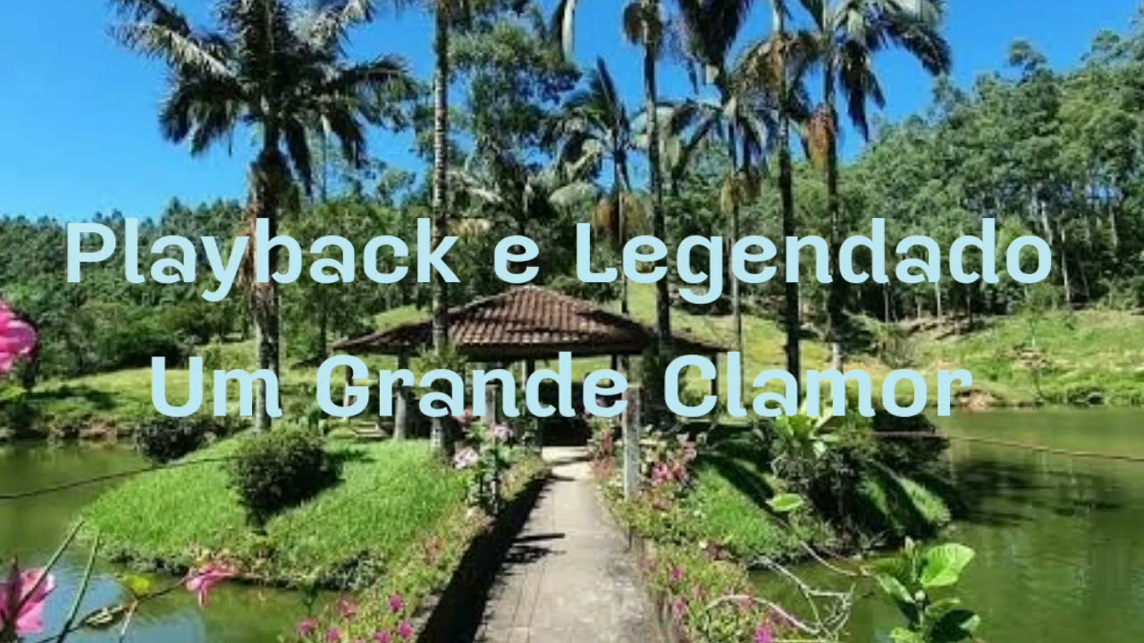 Playback e Legendado- (Um Grande Clamor) Mensageiro da Última Hora