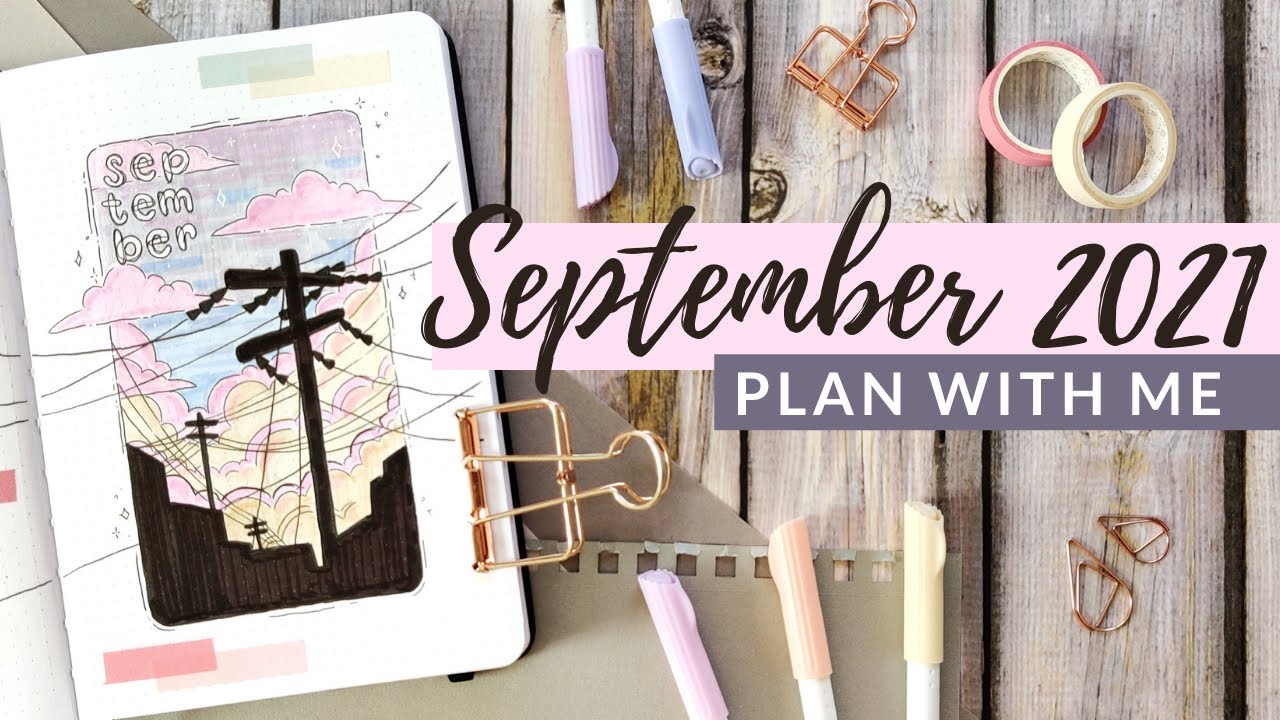 Plan With Me || September 2021 Bullet Journal Setup