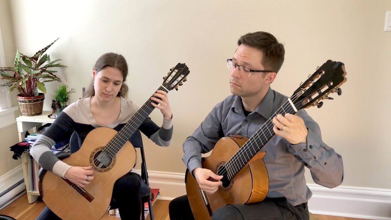 Duet Play-Along: Waltz by Czerny (Beginner) from Free Classical Guitar Method Volume 1