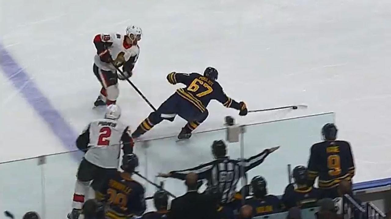 Gotta See It: Sabres' Pouliot scores incredibly determined goal against Senators