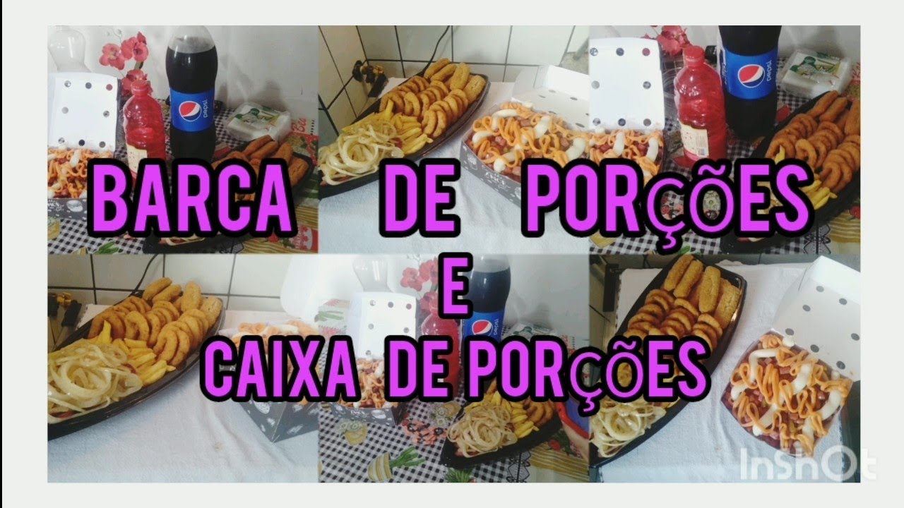 VLOG:  NOSSA BATATA COMPLETA E BARCA DE PORÇÕES