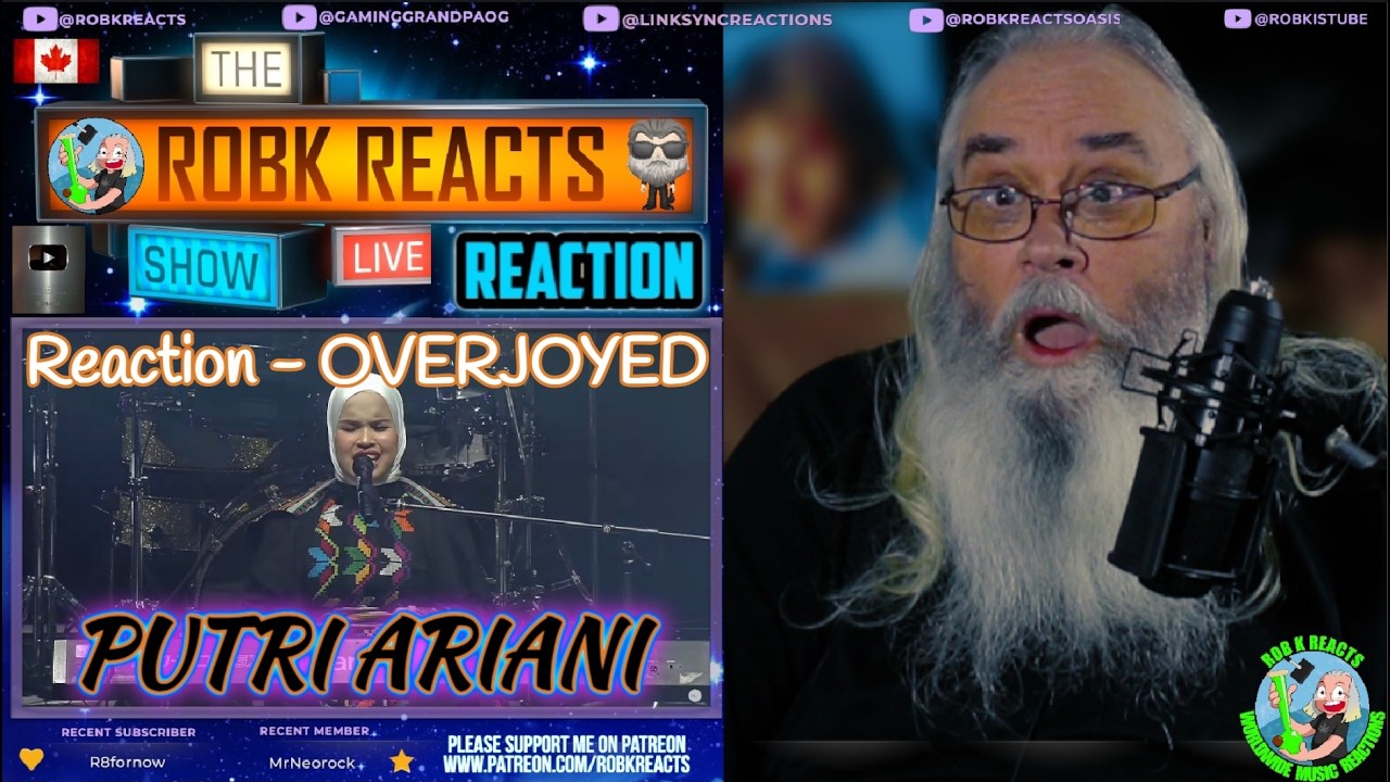 PUTRI ARIANI Reaction - OVERJOYED (LIVE PERFORM) STEVIE WONDER COVER - Requested