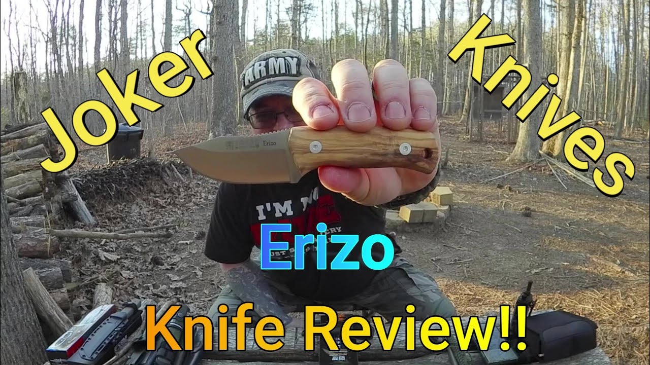 Joker knives (Erizo) knife review!! #Joker #jokerknives