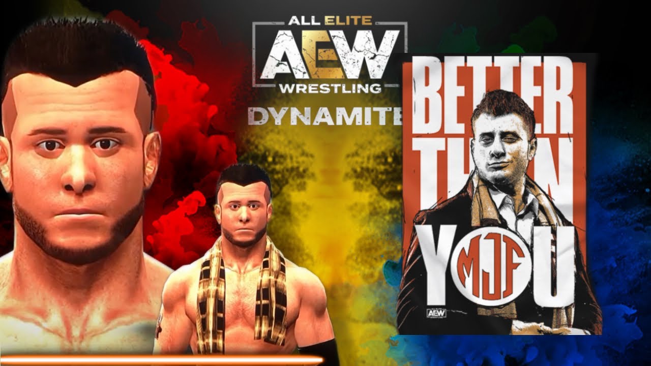 WWE 2K17 - MJF AEW CAW FORMULA - PS3/XBOX360