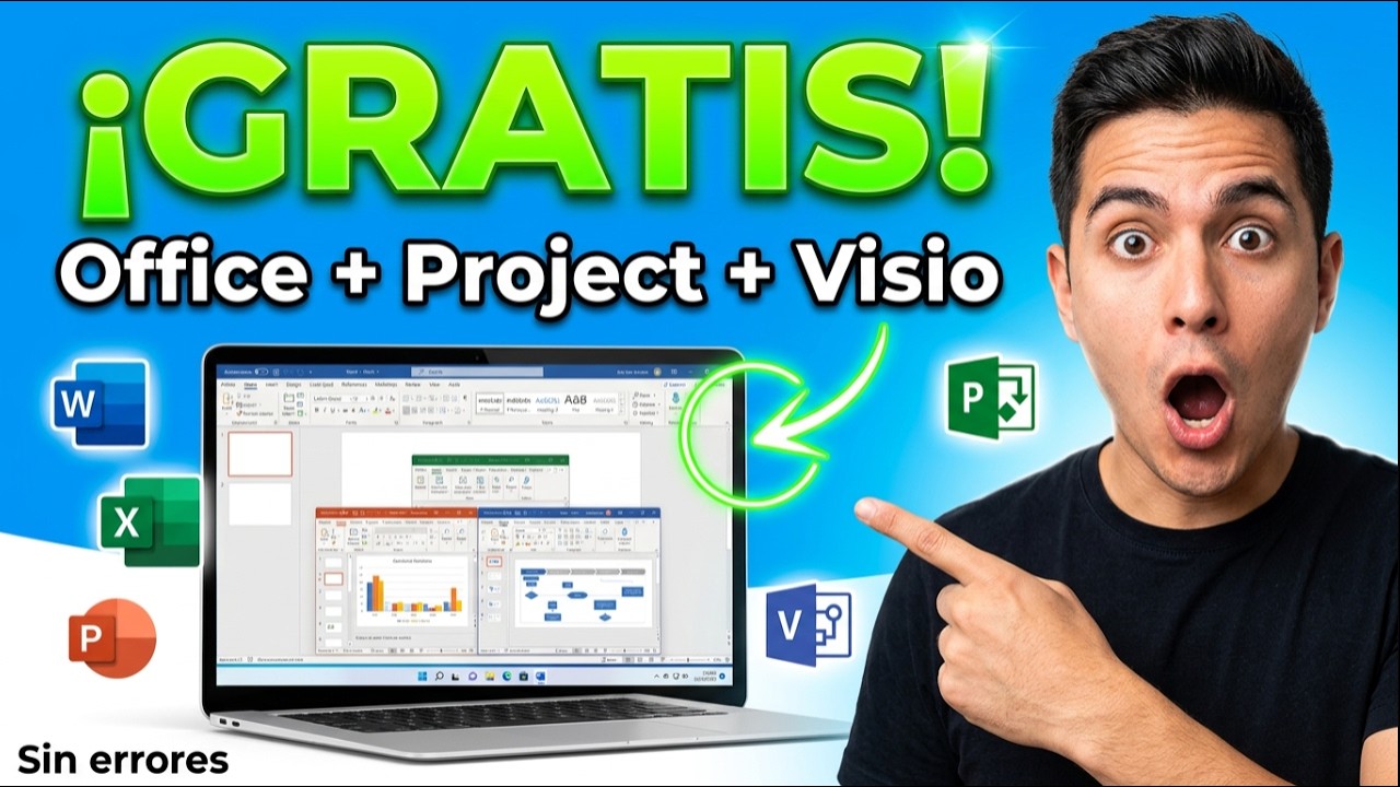 ✅ "Cómo Instalar Office, Project y Visio Paso a Paso (Desde la Página de Microsoft)"