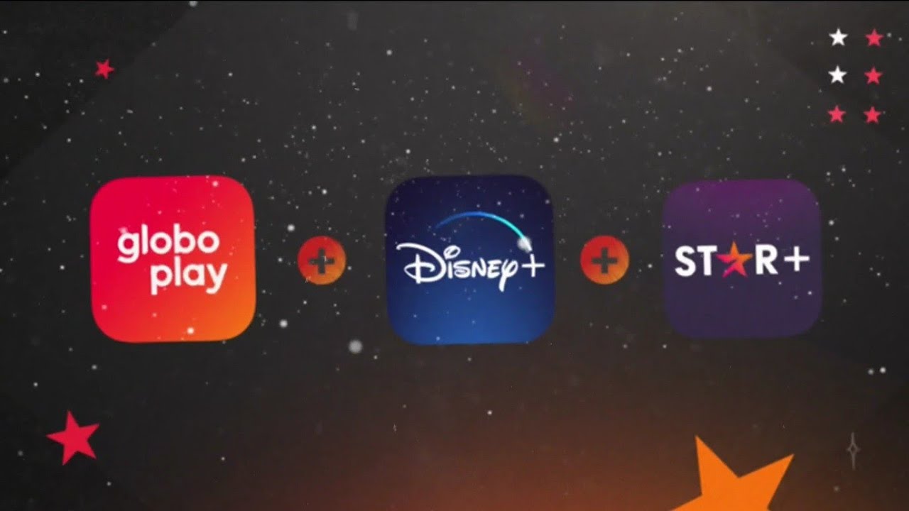 Combo Globoplay, Disney+ e STAR+ | comercial