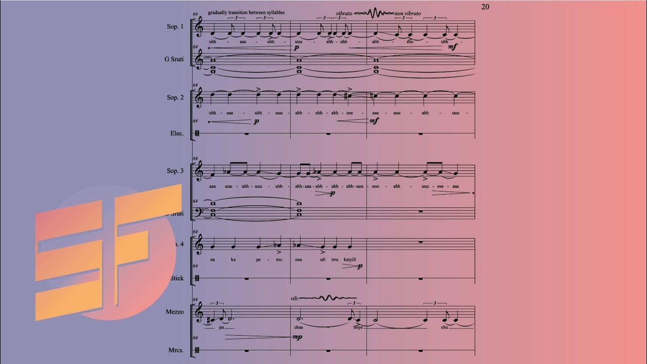 Ravi Kittappa &mdash; Decantations [w/ score]