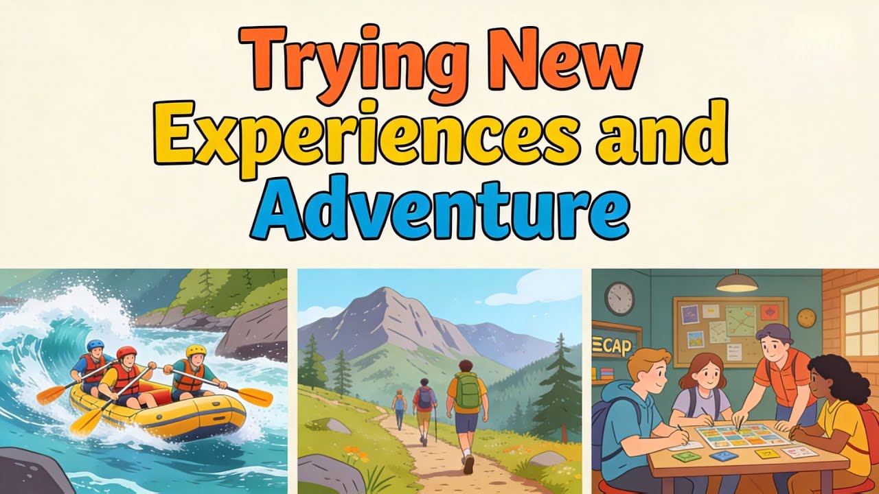 IELTS Speaking Part 3 - Trying New Experiences and Adventure