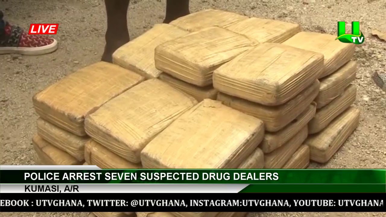 Police Arrest Seven Suspected Drug Dealers