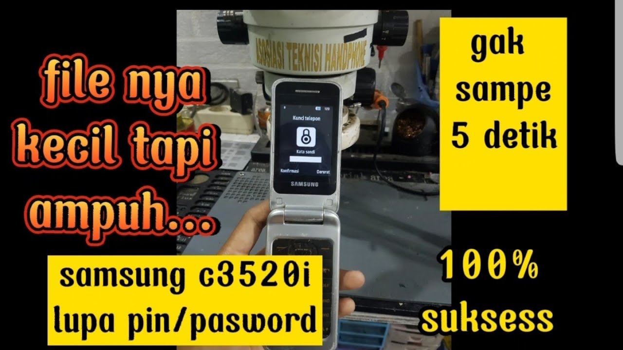 samsung gt-c3520i lupa pin/pasword 100% sucsesss by aijaz labs
