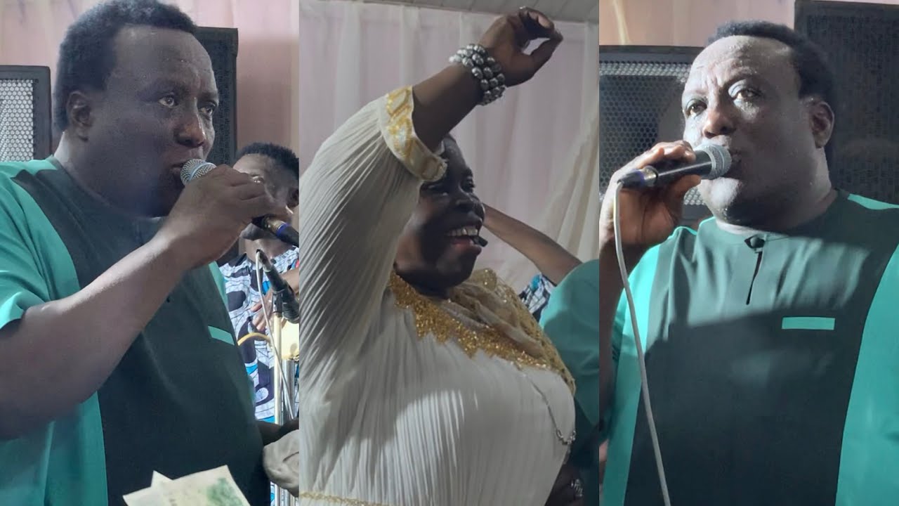 THE LOVE IS INCOMPARABLE AS KING SAHEED OSUPA FANS DID A WONDERFUL ONE ON STAGE WITH NUMBER ONE FUJI