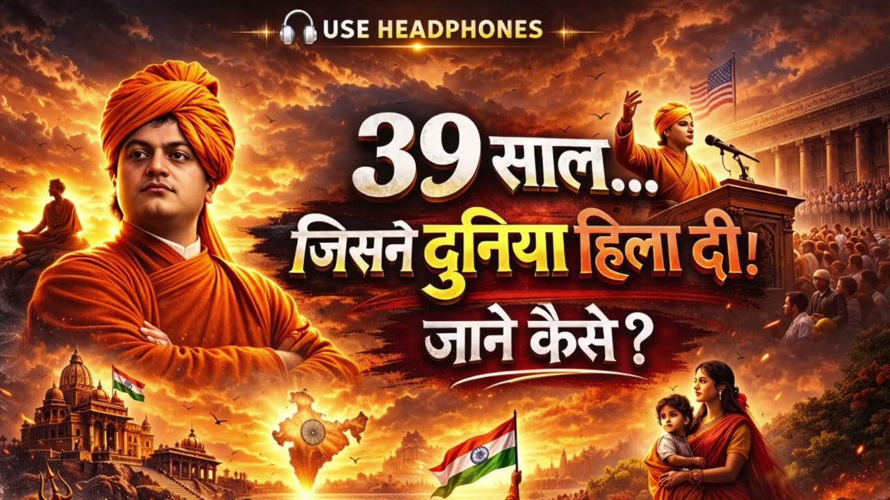 स्वामी विवेकानंद | 39 साल में दुनिया हिला देने वाली पूरी कहानी (Full Audiobook)
