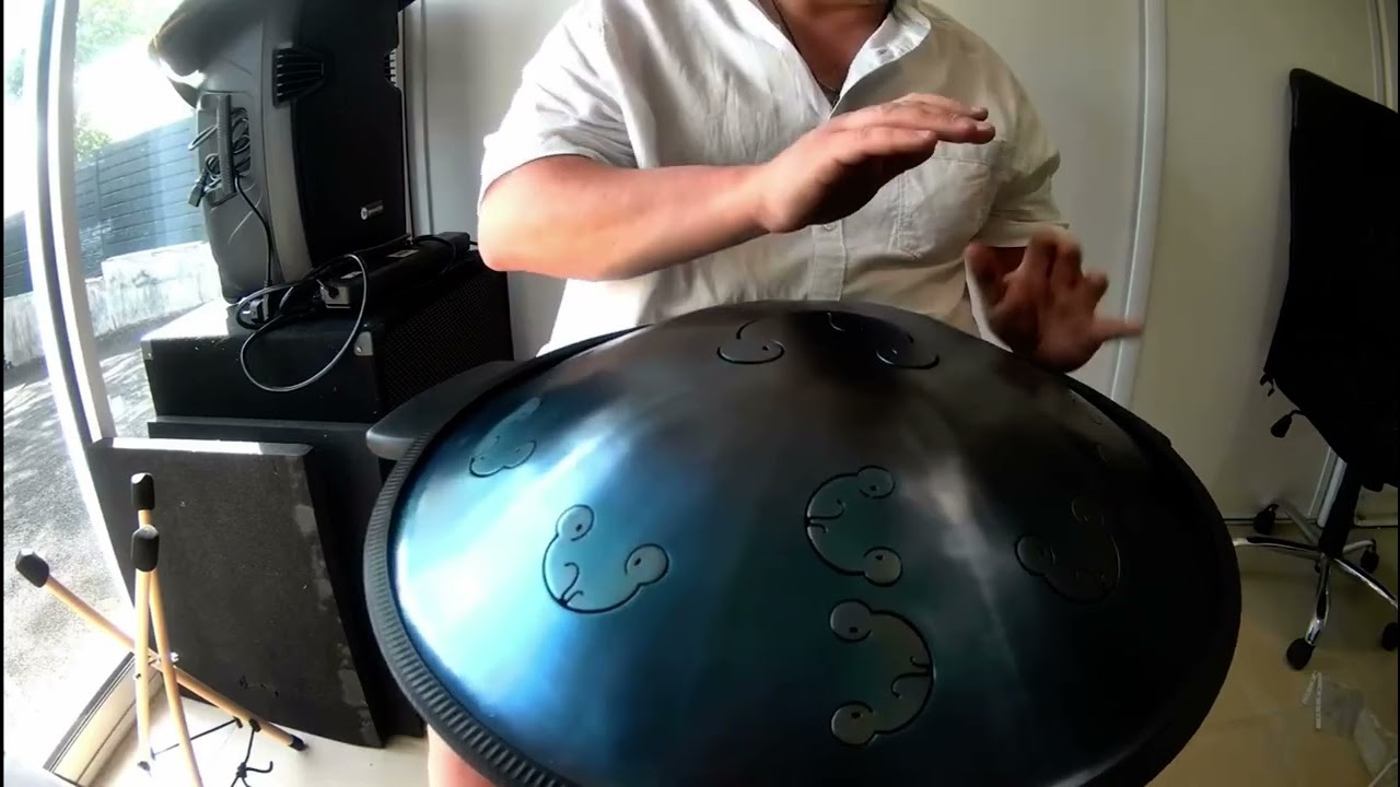 B Hijaz Frog Drum mesmerizing drumming