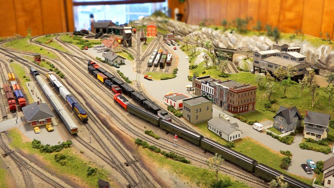 FIVE Model Train Layouts At The Hagerstown Roundhouse Museum