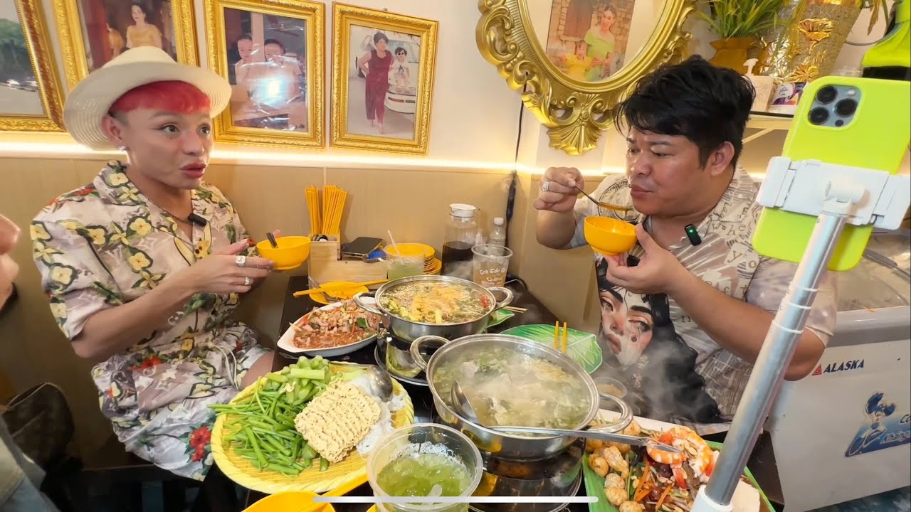 Lần Đầu Thu Phương Thử Lẩu Thái Gỏi Ty Thy,Có Ngon Như Lời Đ.ồn 
