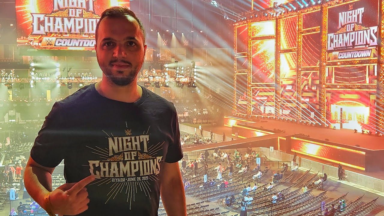 WWE Night Of Champions 2025 Vlog