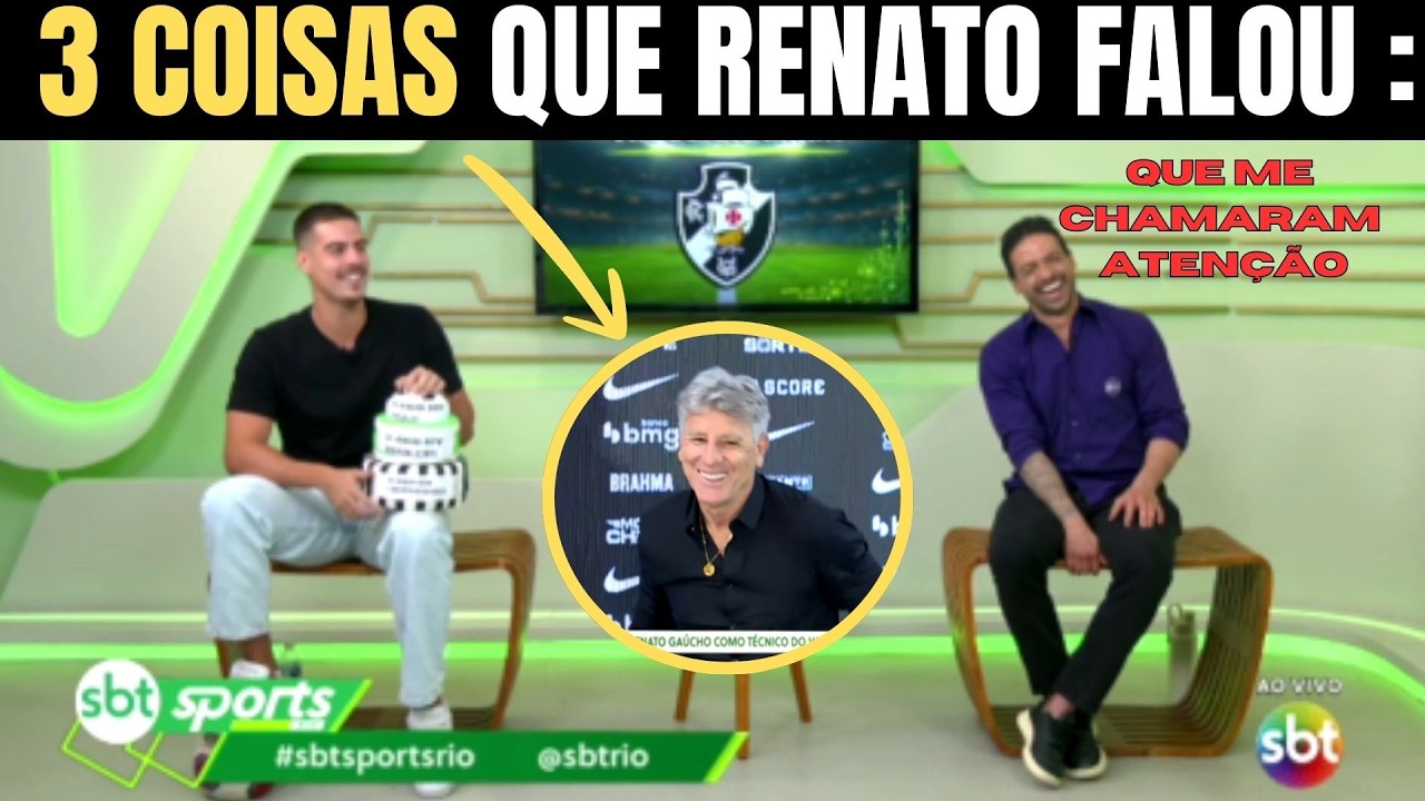 3 COISAS que RENATO falou e me chamou atenção! Cuidado com o que VC fala nas REDES SOCIAIS!