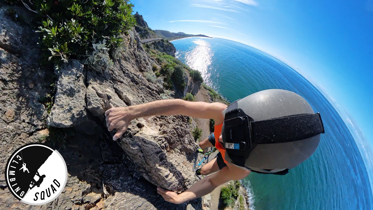 Arrampicata a Sperlonga - settore Pilastro di Ponente - 