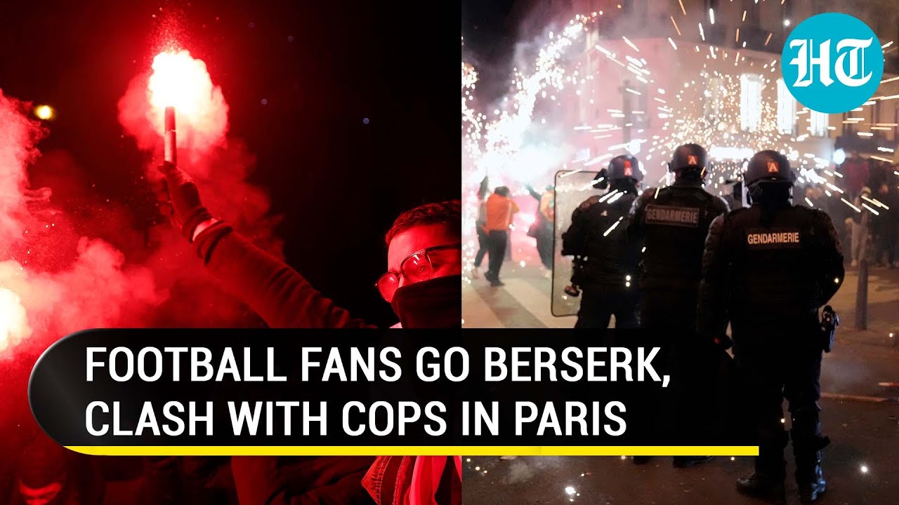 Paris Riots: Football fans clash with cops after Morocco, France reach semi-finals | Watch