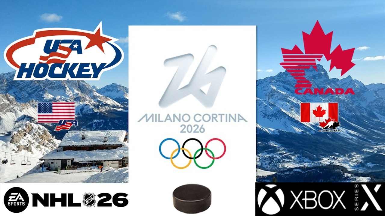 NHL 26 - Olympic Hockey 2026 - Gold Game - U.S.A. vs Canada