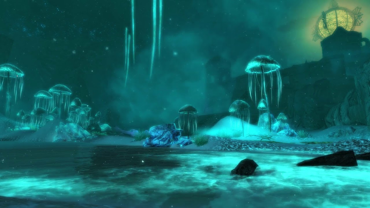Skyrim (ASMR/Sleep Aid) The Blackreach - Ambient Sounds