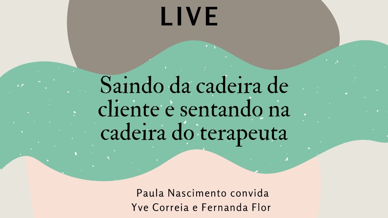 Saindo da cadeira do cliente e sentando na cadeira de terapeuta