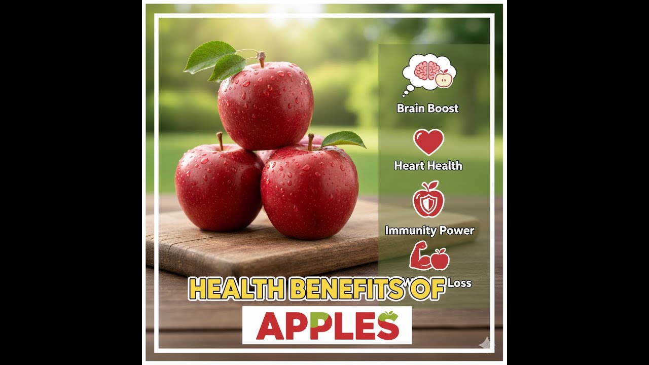 health benefits of fruit and vegetables (apple)