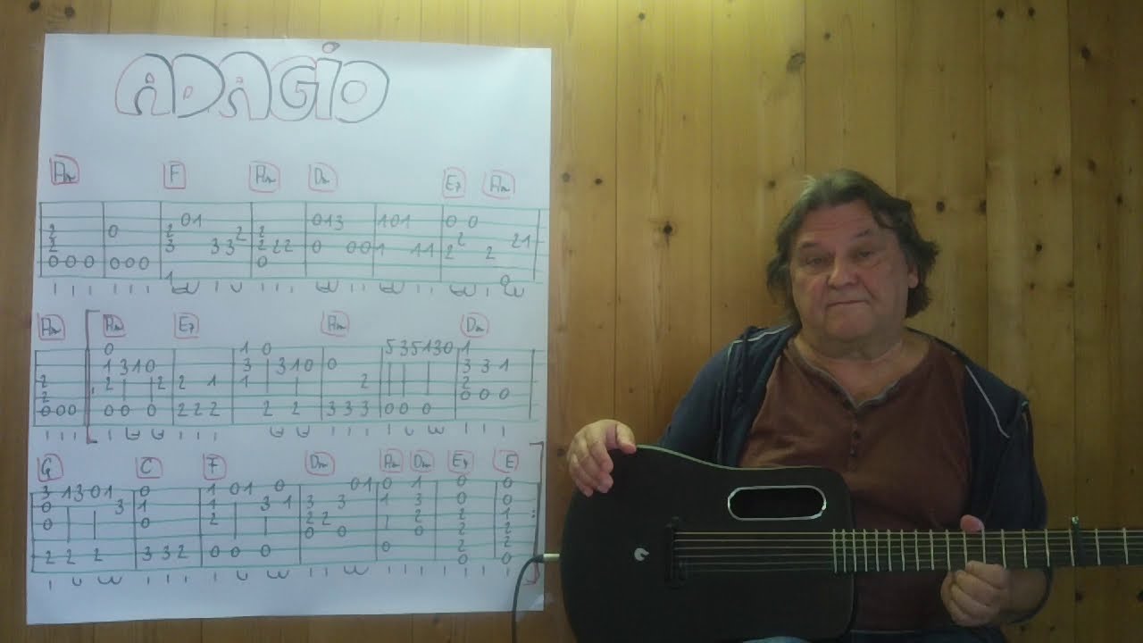 Fingerstyle Guitar Lesson # 300: ADAGIO (Tomaso Albinoni)