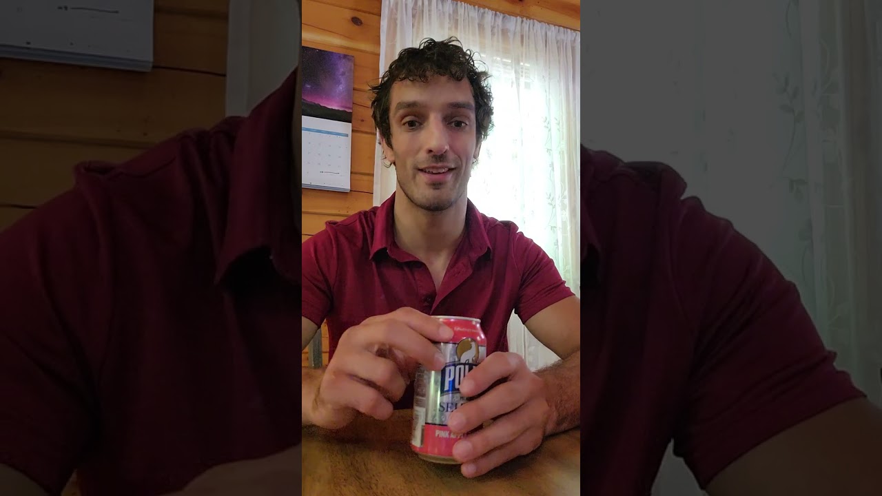 Sparkling Water review: Polar Pink Apple & Lemon flavor #sparklingwater #seltzer