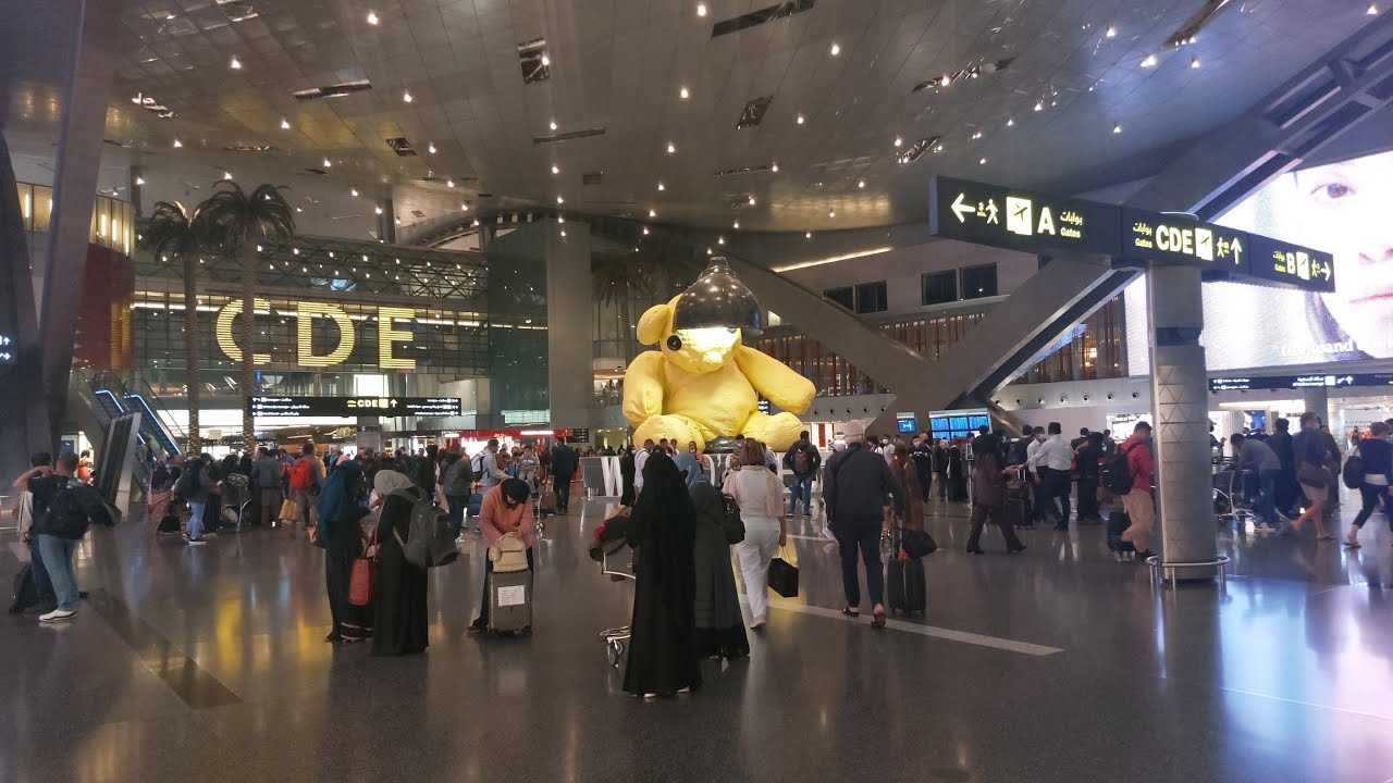 Arrived - Hamad International Airport, Doha, Qatar