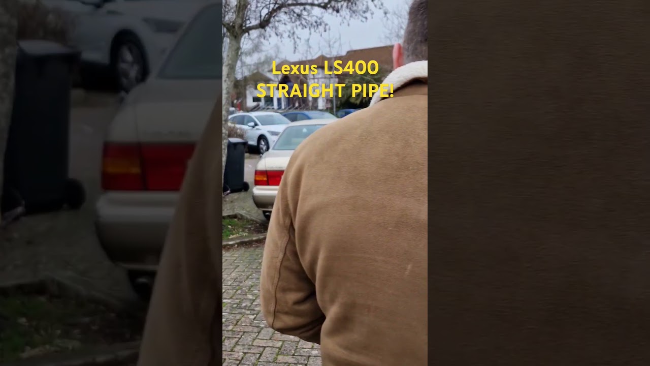 Lexus LS400 with a straight pipe cold start #short #shorts #shortvideo #straightpipe #youtubeshorts