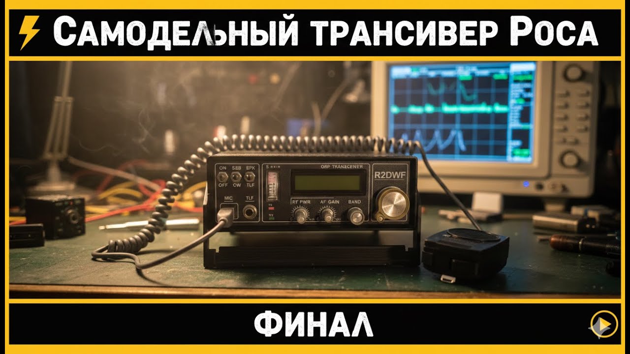 Самодельный трансивер «РОСА»: Финальная сборка. Что получилось?