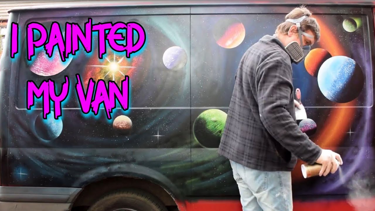 PAINTING my Van with Spray Cans - 10K Subscriber (Special)