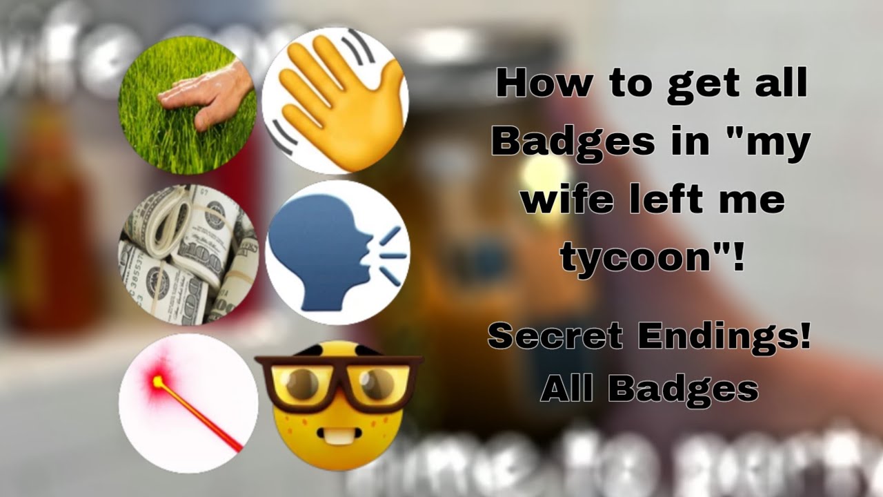 How to get *ALL* the endings in ''my wife left me tycoon'' [Read Pinned Comment]