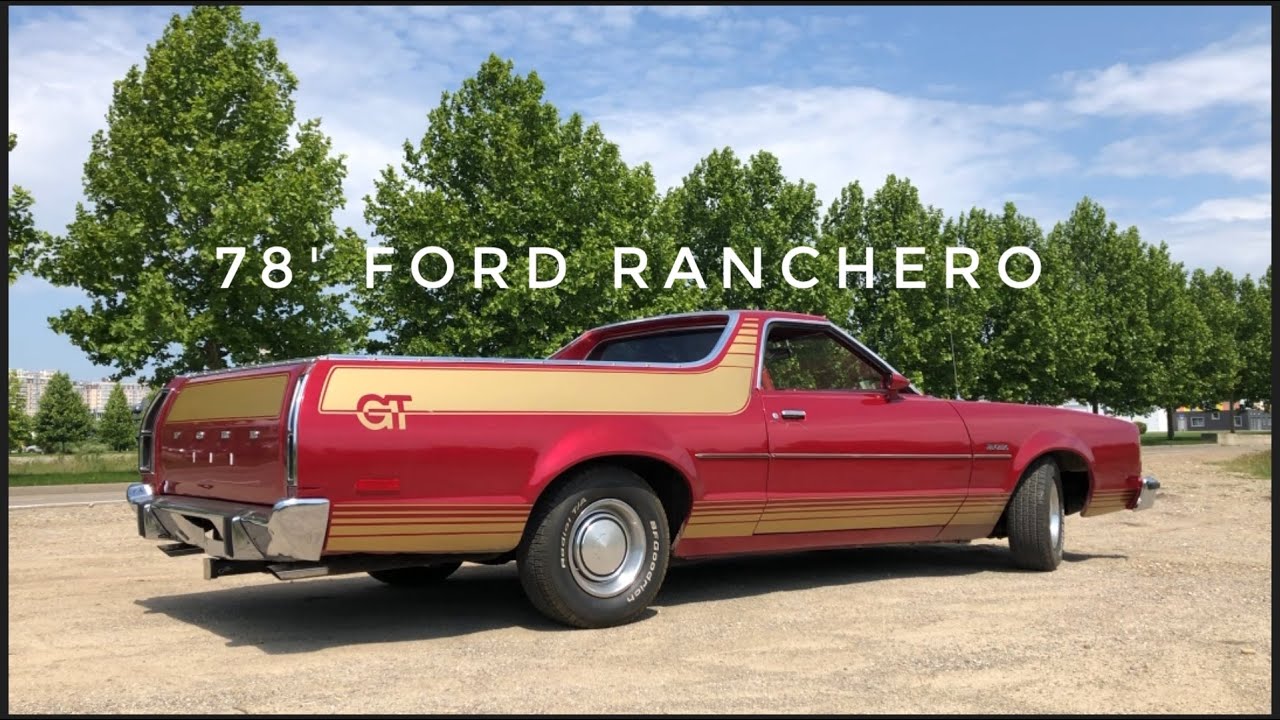 Хочешь пикап и купе - бери Ranchero! Автообзор