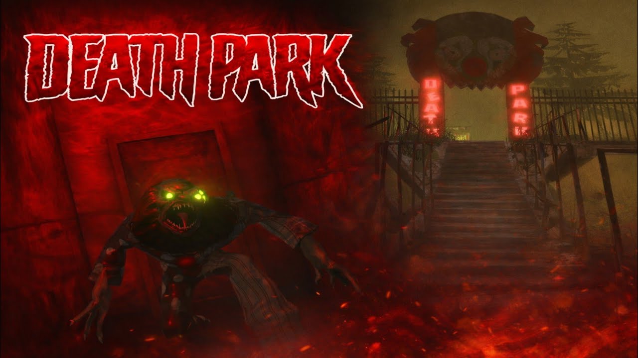 🎡😱 DESPERTÉ EN UN PARQUE ABANDONADO… Y UN PAYASO ME PERSIGUE | Death Park Gameplay en Español