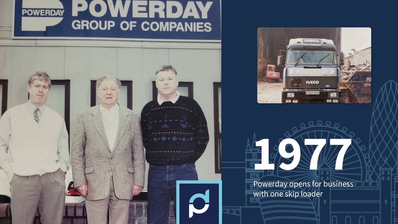 Providing leading waste management and recycling services for 40 years | Powerday