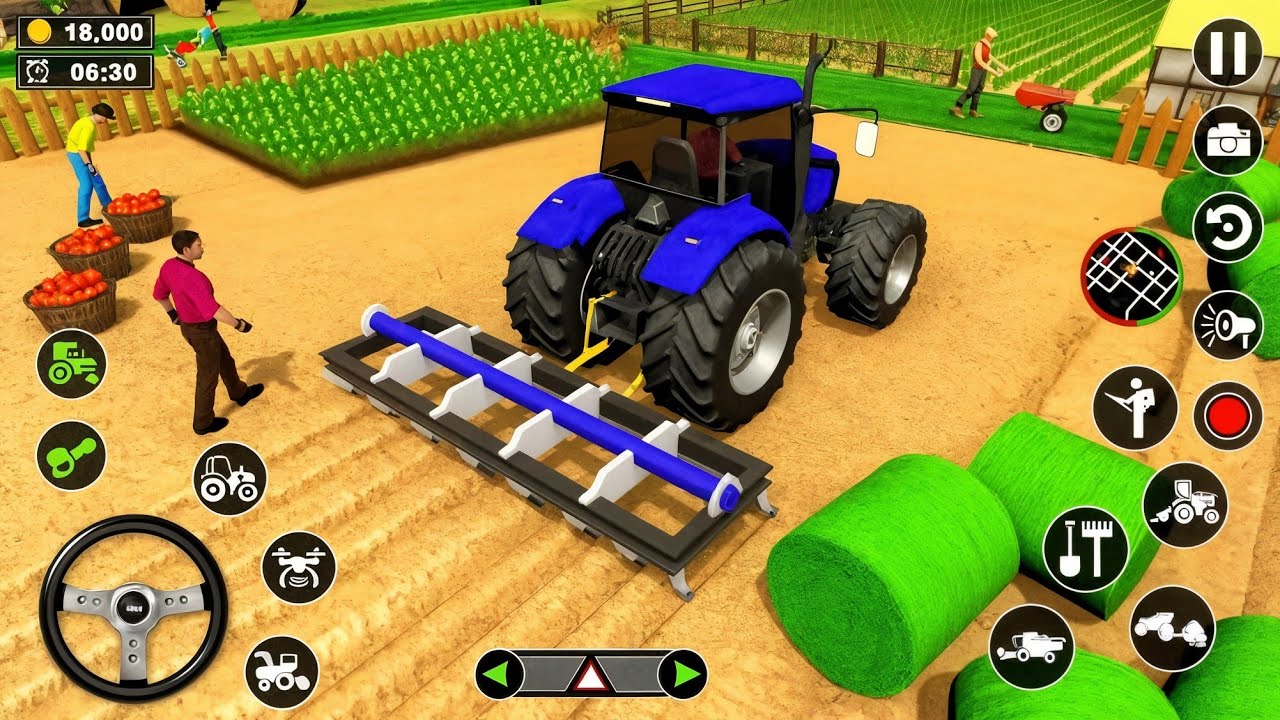 Farming Simulator 3D |Tractor Cultivation Mission