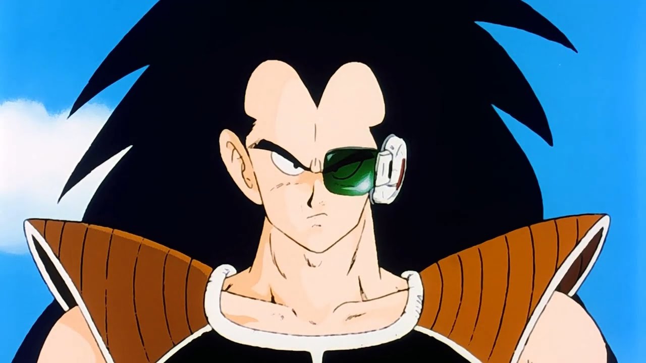 Raditz arrives on earth