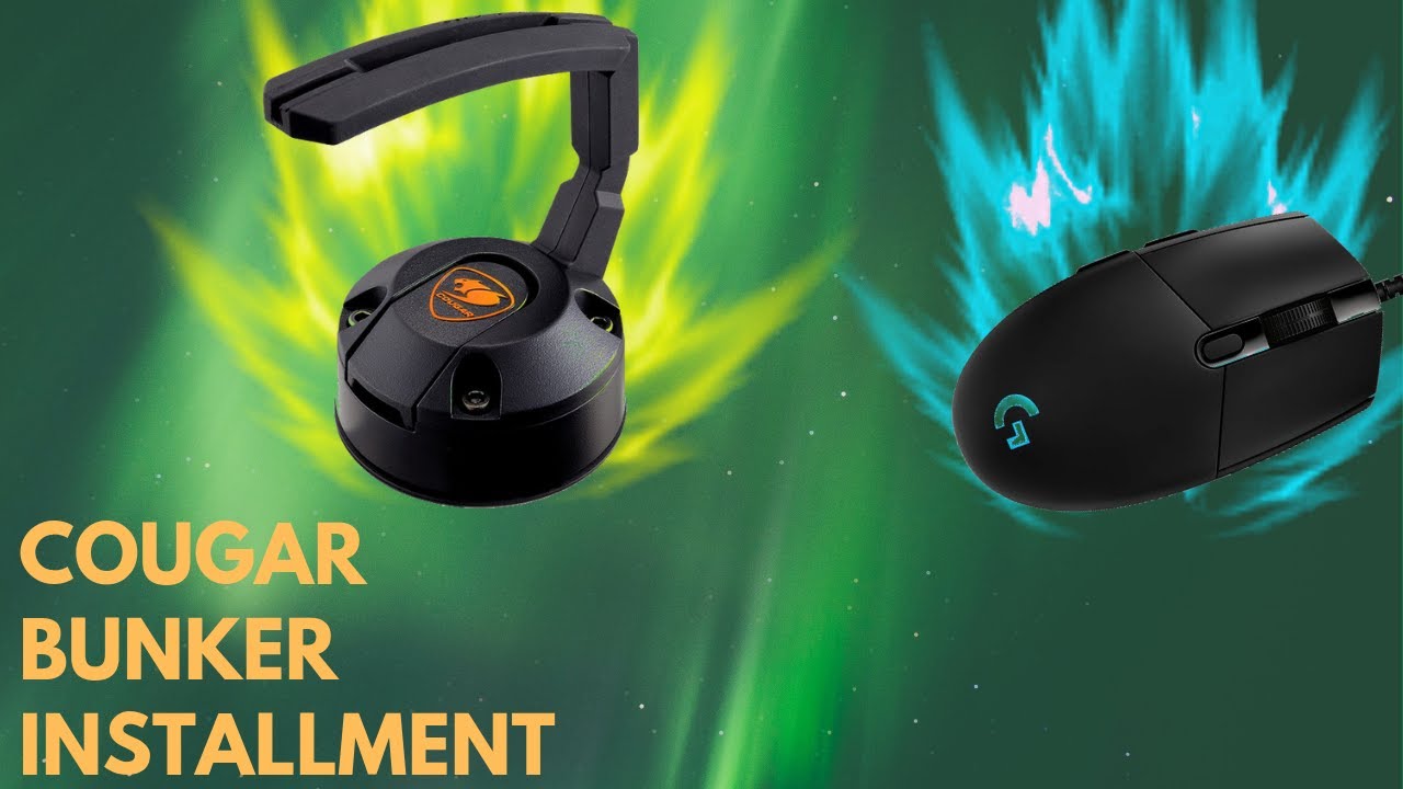 Mouse Bungee Review || Cougar Bunker + Logitech  G Pro hero = perfection