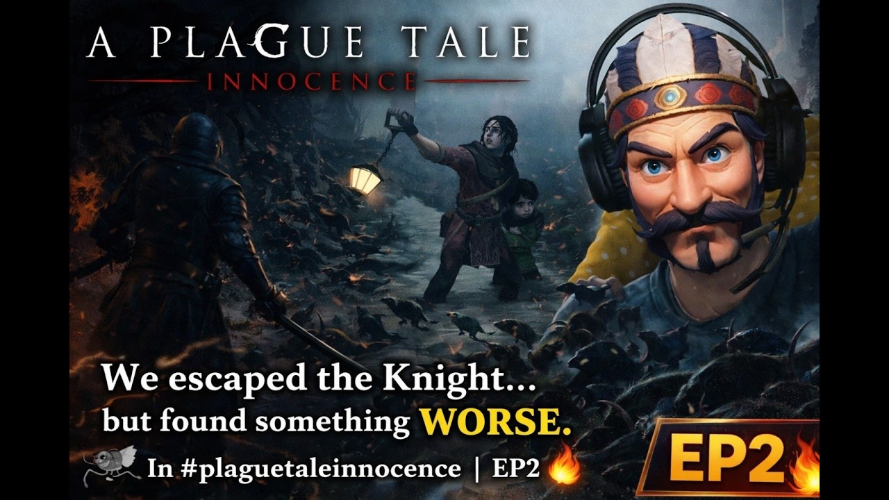 We escaped the Knight... but found something WORSE. 🐀In #plaguetaleinnocence  | EP2🔥