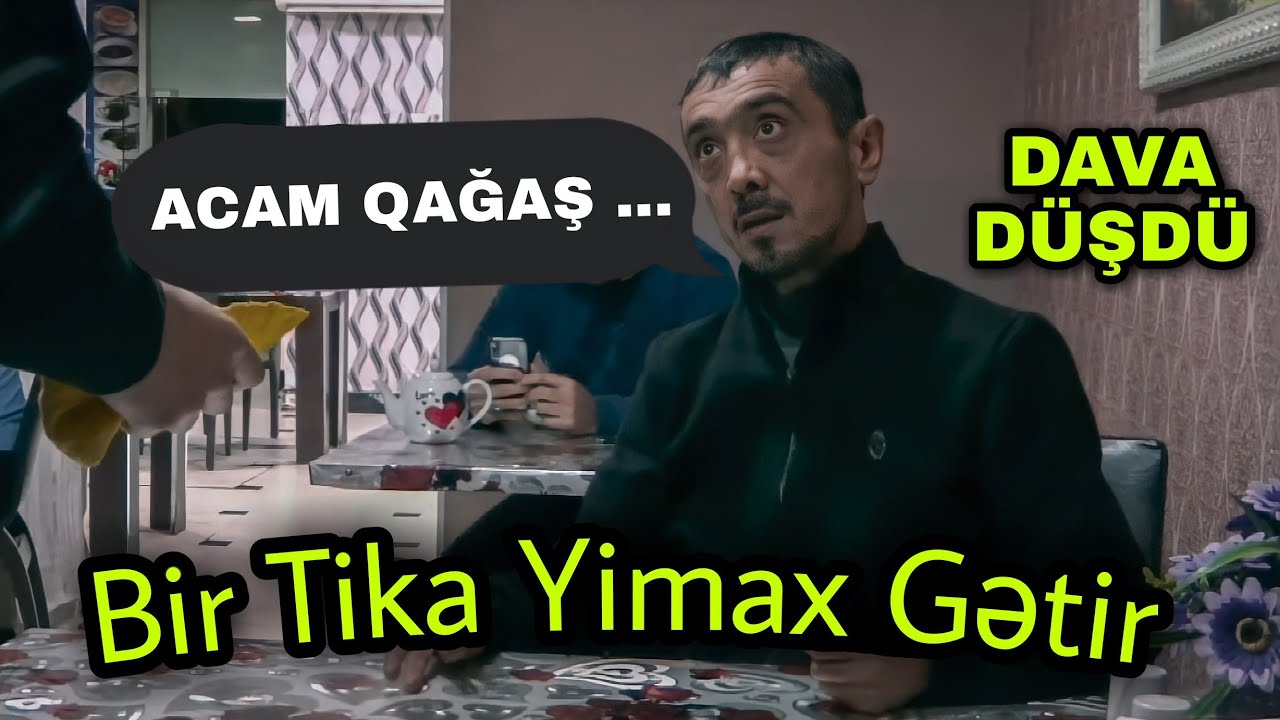 Şəkilinin Dönər Macerası / Dava Düşdü (Gülməli prikol video)