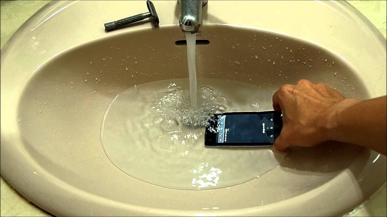 SONY Xperia V LT25i Waterproof Test