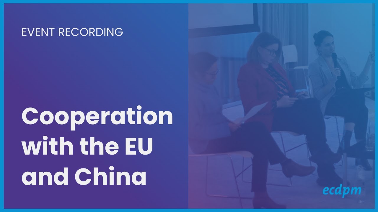 Partner countries’ green transitions and cooperation with the EU and China