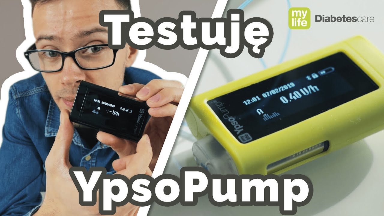 Testuję pompę insulinową YpsoPump // recenzja