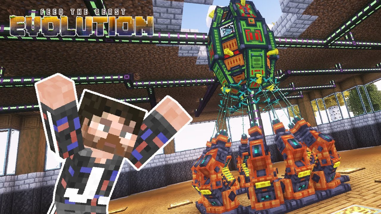 HUGE Energy Storage with Oritech! - FTB Evolution - Modded Minecraft - Episode 12