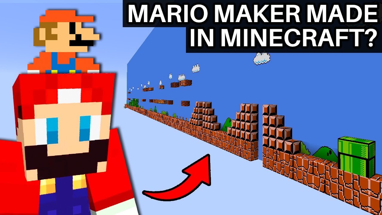 Can You Remake Super Mario Bros Entirely in Minecraft?