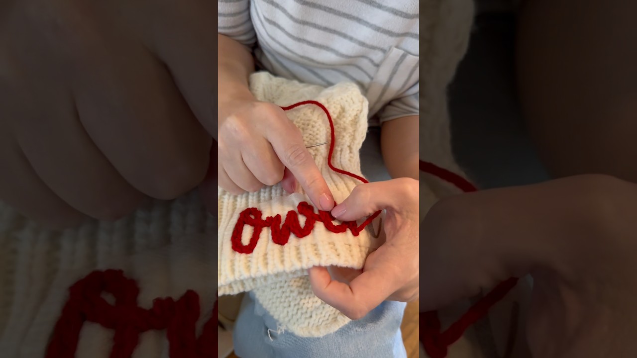 Рождественские чулки своими руками 